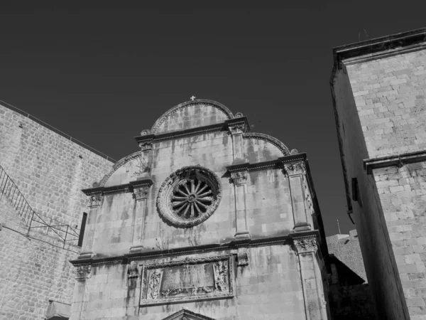 Cidade Dubrovnik Croácia — Fotografia de Stock