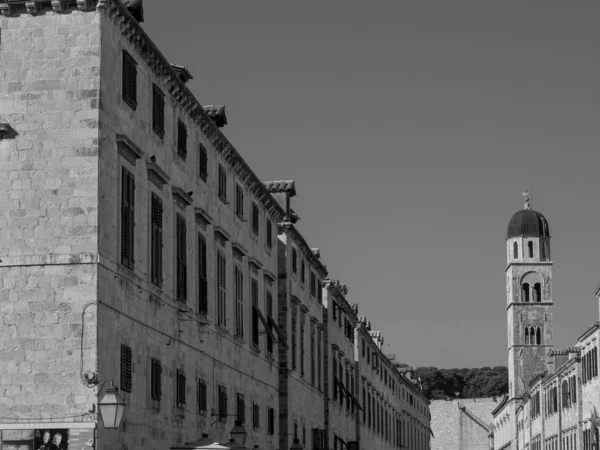 Cidade Dubrovnik Croácia — Fotografia de Stock