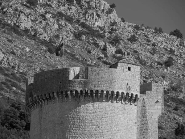 Cidade Dubrovnik Croácia — Fotografia de Stock