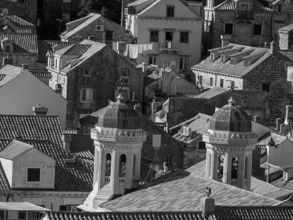 Cidade Dubrovnik Croácia — Fotografia de Stock