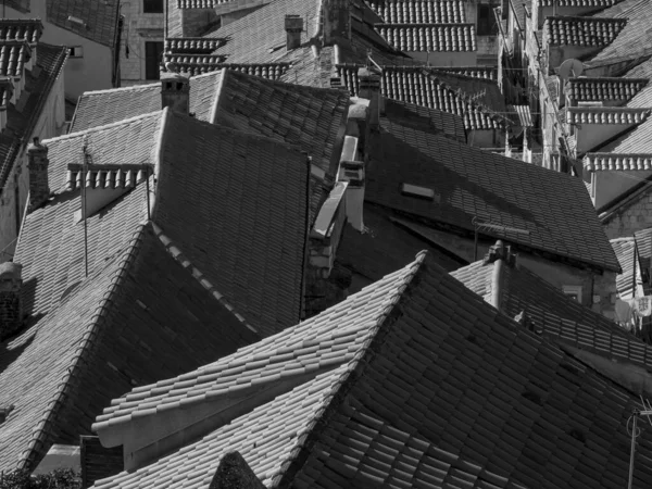 Ville Dubrovnik Croatie — Photo