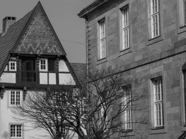 Alman Pfalz 'ındaki Kandel şehri.