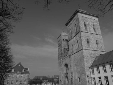 Alman Pfalz 'ındaki Kandel şehri.