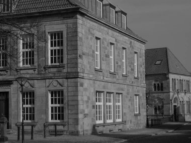 Alman Pfalz 'ındaki Kandel şehri.