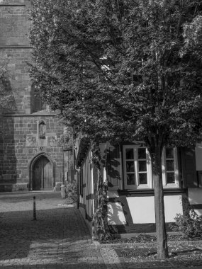 Alman Pfalz 'ındaki Kandel şehri.