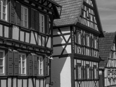 Alman Pfalz 'ındaki Kandel şehri.