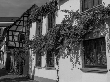 Alman Pfalz 'ındaki Kandel şehri.