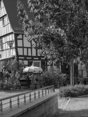 Alman Pfalz 'ındaki Kandel şehri.