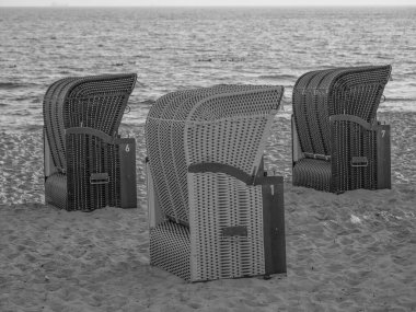 Binz plajında gün doğumu