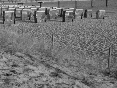 Binz plajında gün doğumu