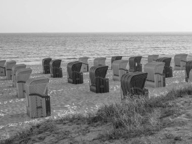 Baltık Denizi 'ndeki Binz plajı