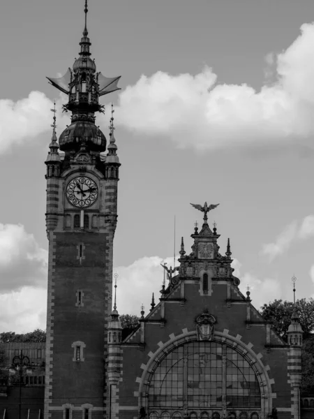 Oude Stad Gdansk Polen — Stockfoto