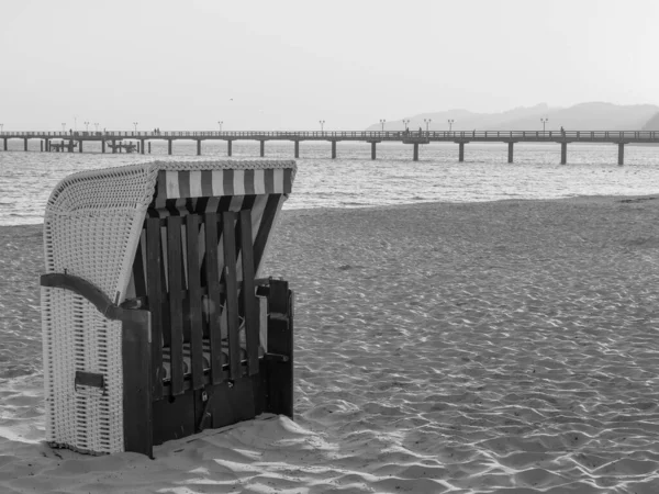 Zonsopgang Het Strand Van Binz — Stockfoto