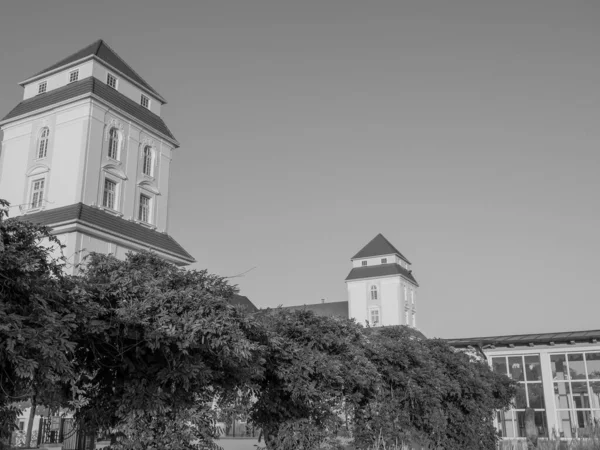 Soluppgång Vid Stranden Binz — Stockfoto