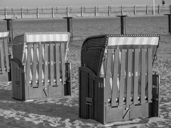 Lever Soleil Sur Plage Binz — Photo