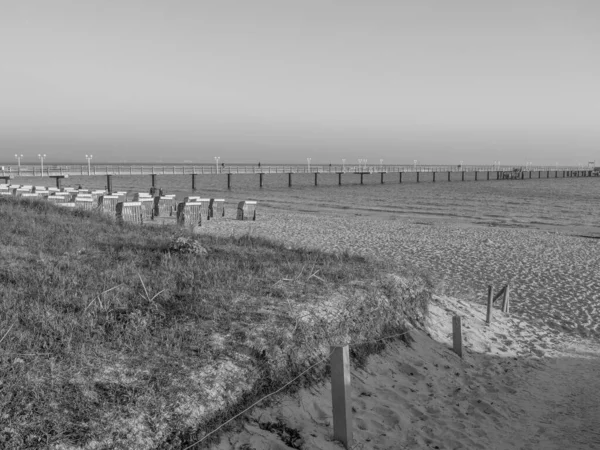 Het Strand Van Binz Aan Baltische Zee — Stockfoto