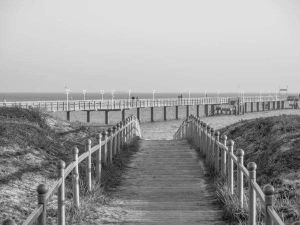Der Strand Von Binz Der Ostsee — Stockfoto