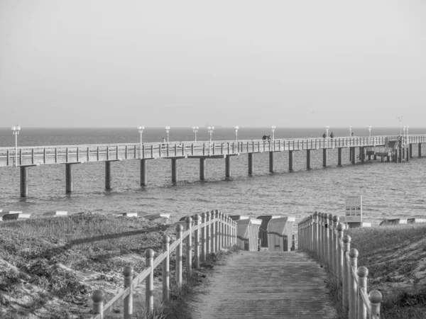 Het Strand Van Binz Aan Baltische Zee — Stockfoto