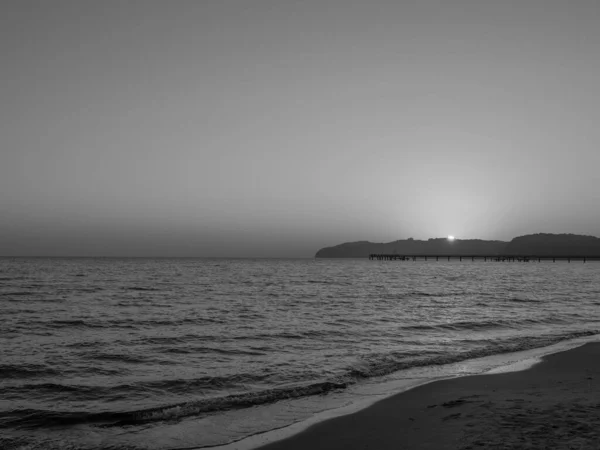 Spiaggia Binz Mare Baltico — Foto Stock