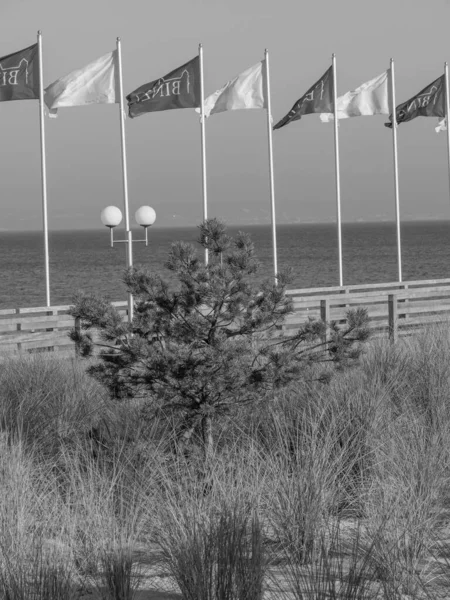 Praia Binz Mar Báltico — Fotografia de Stock