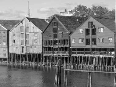 Norveç 'teki trondheim şehrinde.