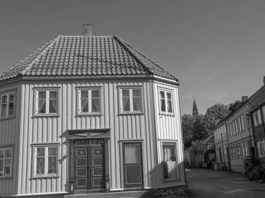 Norveç 'teki trondheim şehrinde.