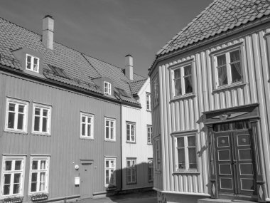 Norveç 'teki trondheim şehrinde.