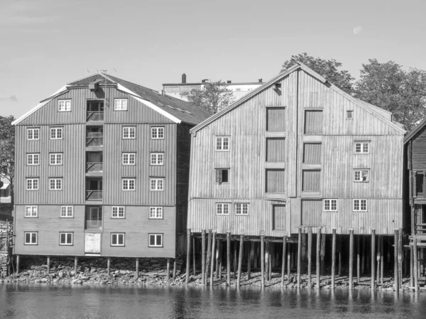 Cidade Trondheim Norway — Fotografia de Stock