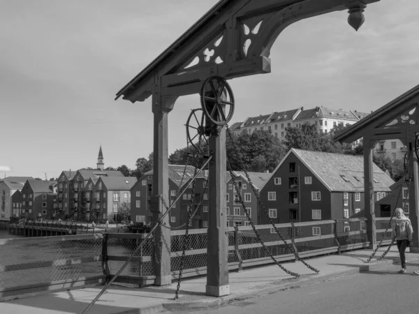 Alte Städte Norwegen — Stockfoto