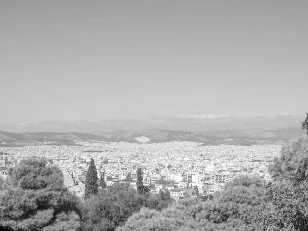 Stad Van Athens Het Grieks — Stockfoto