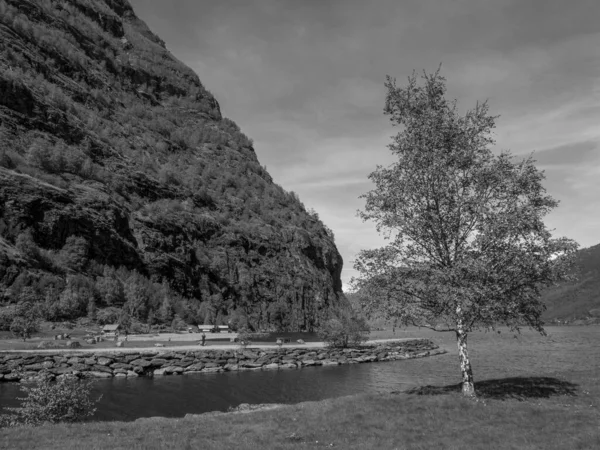 Flam Aurlandsfjord Norway — Stock Photo, Image