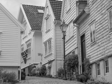 Norveç 'teki Stavanger şehri.