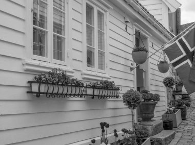 Norveç 'teki Stavanger şehri.