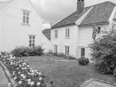 Norveç 'teki Stavanger şehri.