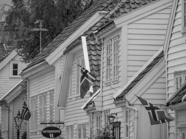 Norveç 'teki Stavanger şehri.