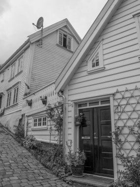 Norveç 'teki Stavanger şehri.