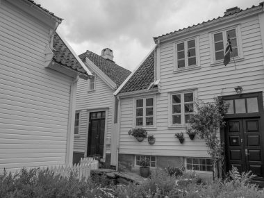 Norveç 'teki Stavanger şehri.