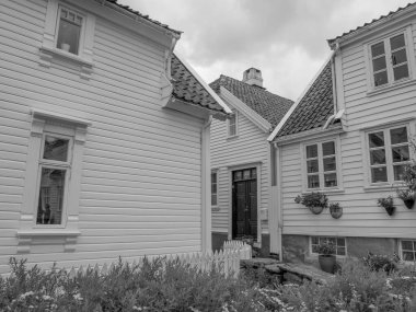 Norveç 'teki Stavanger şehri.