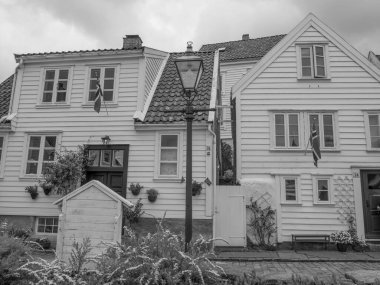 Norveç 'teki Stavanger şehri.