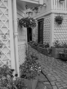 Norveç 'teki Stavanger şehri.