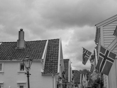 Norveç 'teki Stavanger şehri.