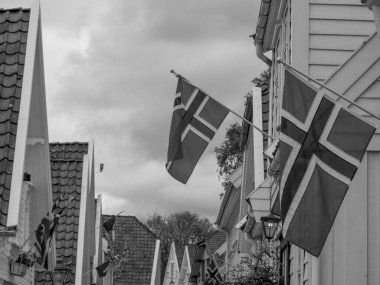 Norveç 'teki Stavanger şehri.