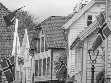 Norveç 'teki Stavanger şehri.