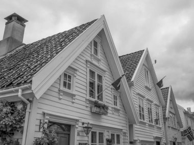 Norveç 'teki Stavanger şehri.