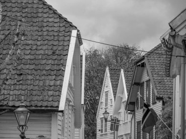 Norveç 'teki Stavanger şehri.