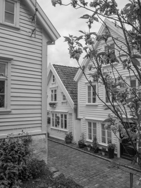 Norveç 'teki Stavanger şehri.