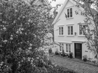 Norveç 'teki Stavanger şehri.