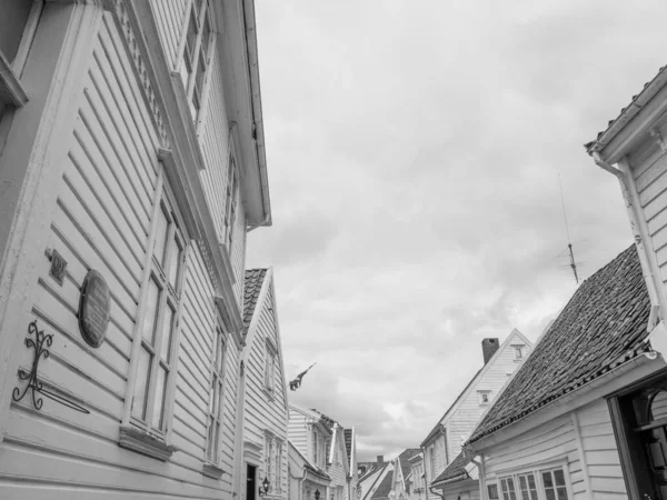 Město Stavanger Norsku — Stock fotografie