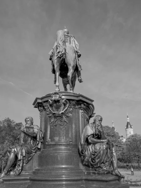 Ciudad Schwerin Alemania — Foto de Stock