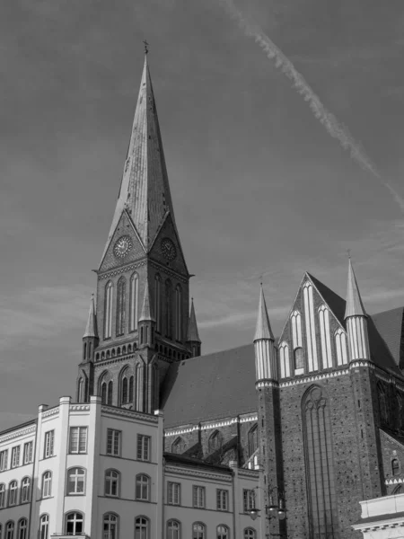 Cidade Schwerin Alemanha — Fotografia de Stock